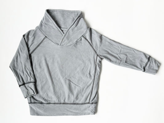 Silkberry Baby Grey Collared Pullover Sweater (18-24 Months)