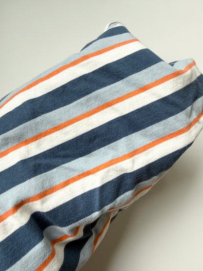 Souris Mini Blue & Orange Stripes Surf Van Tank Top (2T)
