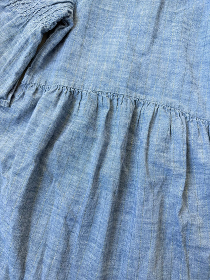 Baby Gap Jean & Gold Sparkle Dress (5 Years)