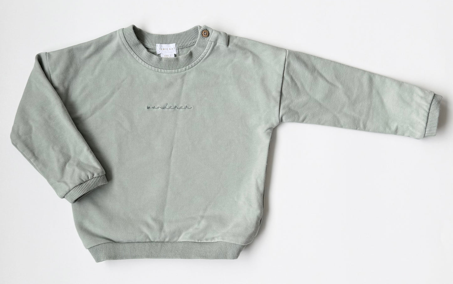 Jamie Kay Green “Wanderer” Sweater (12 Months)