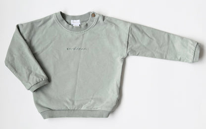 Jamie Kay Green “Wanderer” Sweater (12 Months)