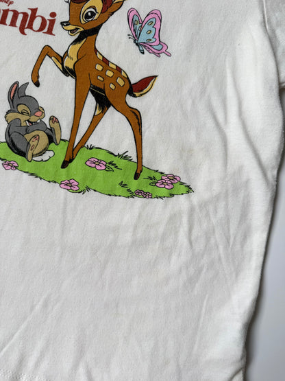 Disney Bambi White T-Shirt (7/8 Years)