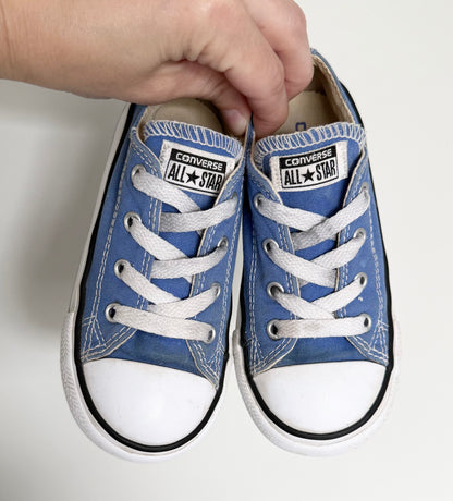 Converse Light Blue Lace Up Sneakers (9)