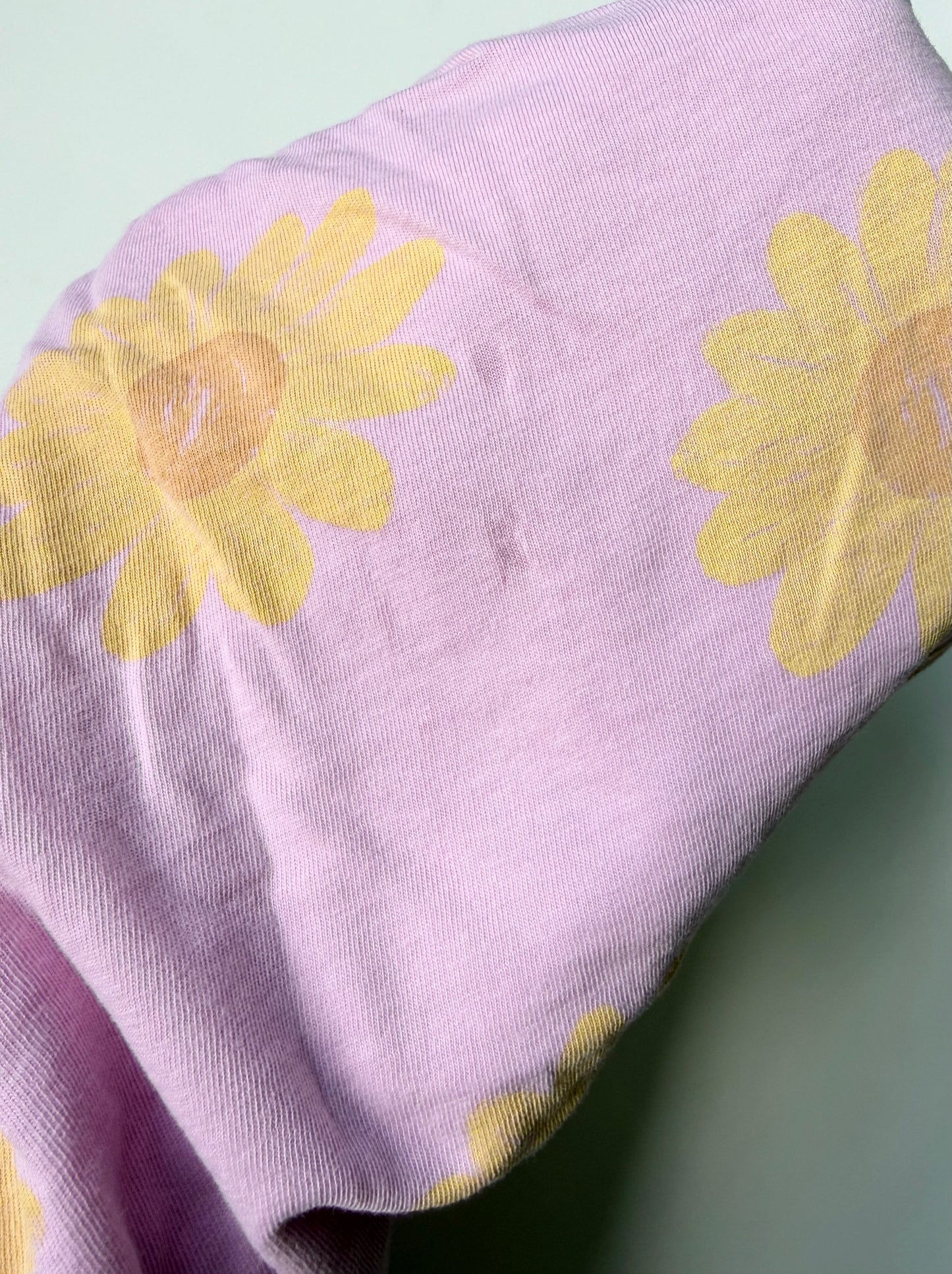 Zara Pink & Yellow Sun Flowers T-Shirt (2-3 Years)