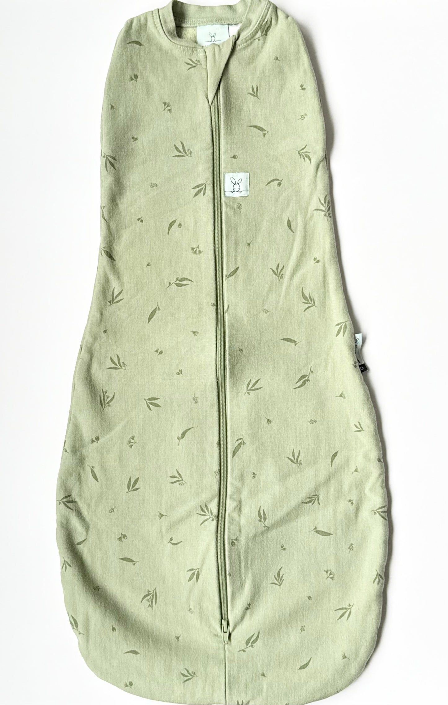 ErgoPouch Green Leaves Sleep Cocoon (3-6 Months)