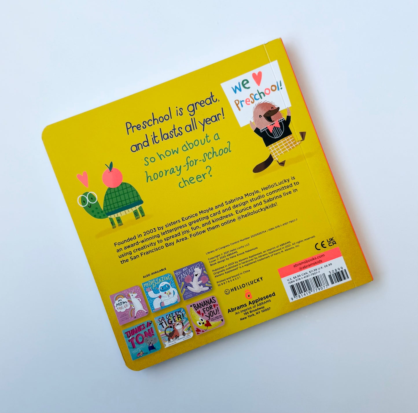Preschool Is Cool Board Book