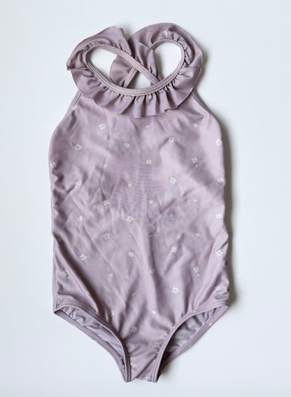 Jamie Kay Light Purple & Dainty Floral One Piece Swimsuit (5 Years)