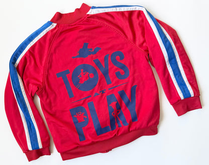 Disney Store Toy Story 4 Red “Toys at Play” Zip Up Sweater (5/6 Years)