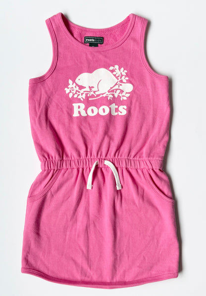 Roots Kids Pink Tank Dress (5T)