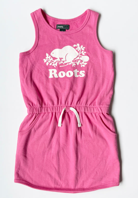 Roots Kids Pink Tank Dress (5T)