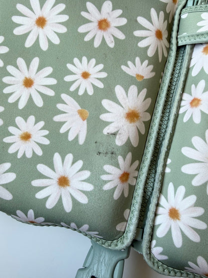 Current Tyed Swim Vest in Sage Daisies (3-6 Years)