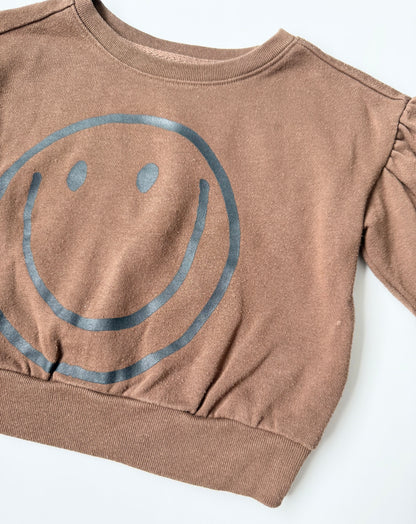 Baby Gap Brown Smiley Face Sweater (18-24 Months)