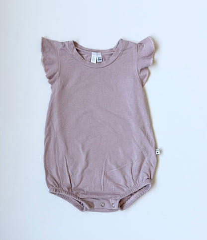 Lulu & Bear Pink Short Sleeve Bubble Bodysuit (6-12 Months)