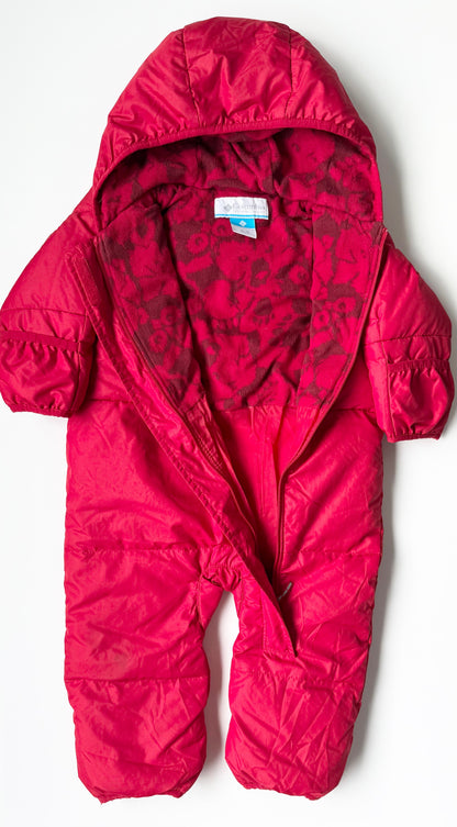 Columbia Red Snuggly Bunny Snowsuit (12-18 Months)