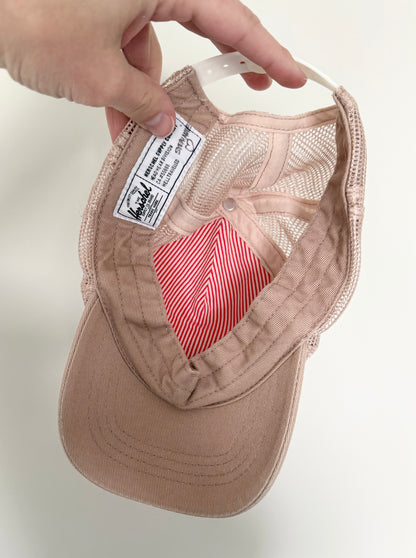 Herschel Whaler Mesh Dusty Pink Ball Cap (6-18 Months)