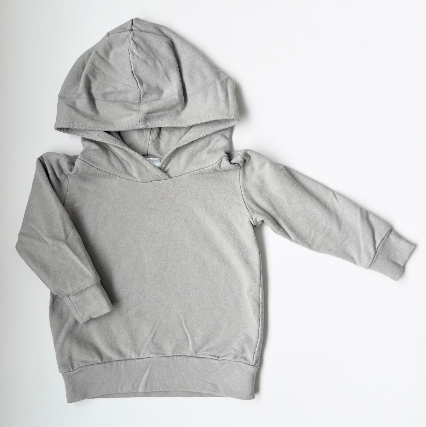 Posh & Cozy Light Grey Hoodie (1T)