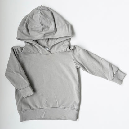 Posh & Cozy Light Grey Hoodie (1T)