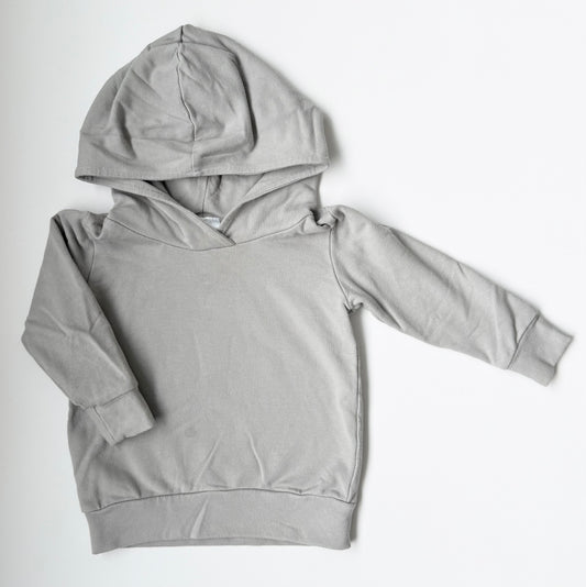 Posh & Cozy Light Grey Hoodie (1T)
