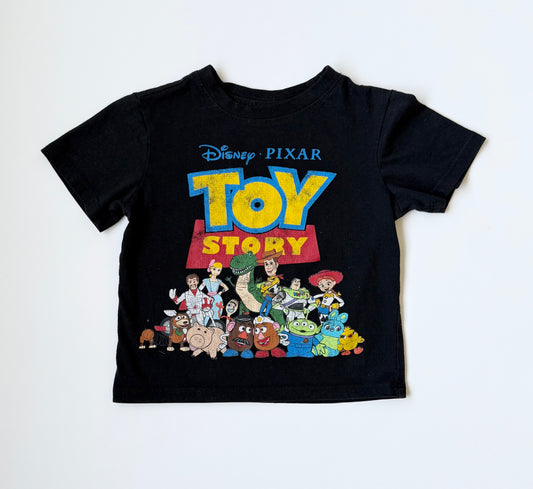 Disney x Pixar Toy Story 4 Black T-Shirt (2T)