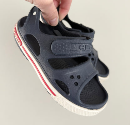Crocs Navy Crocband ll Sandals (8)