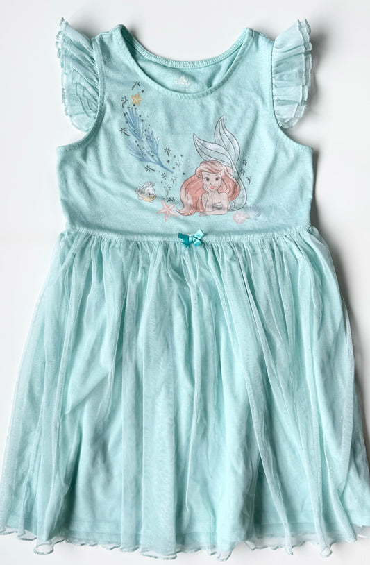 Disney Store The Little Mermaid Ariel Light Blue Tulle Dress (7/8 Years)