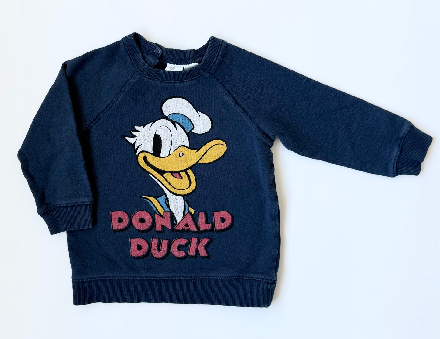 H&M x Disney Navy Donald Duck Sweater (18-24 Months)