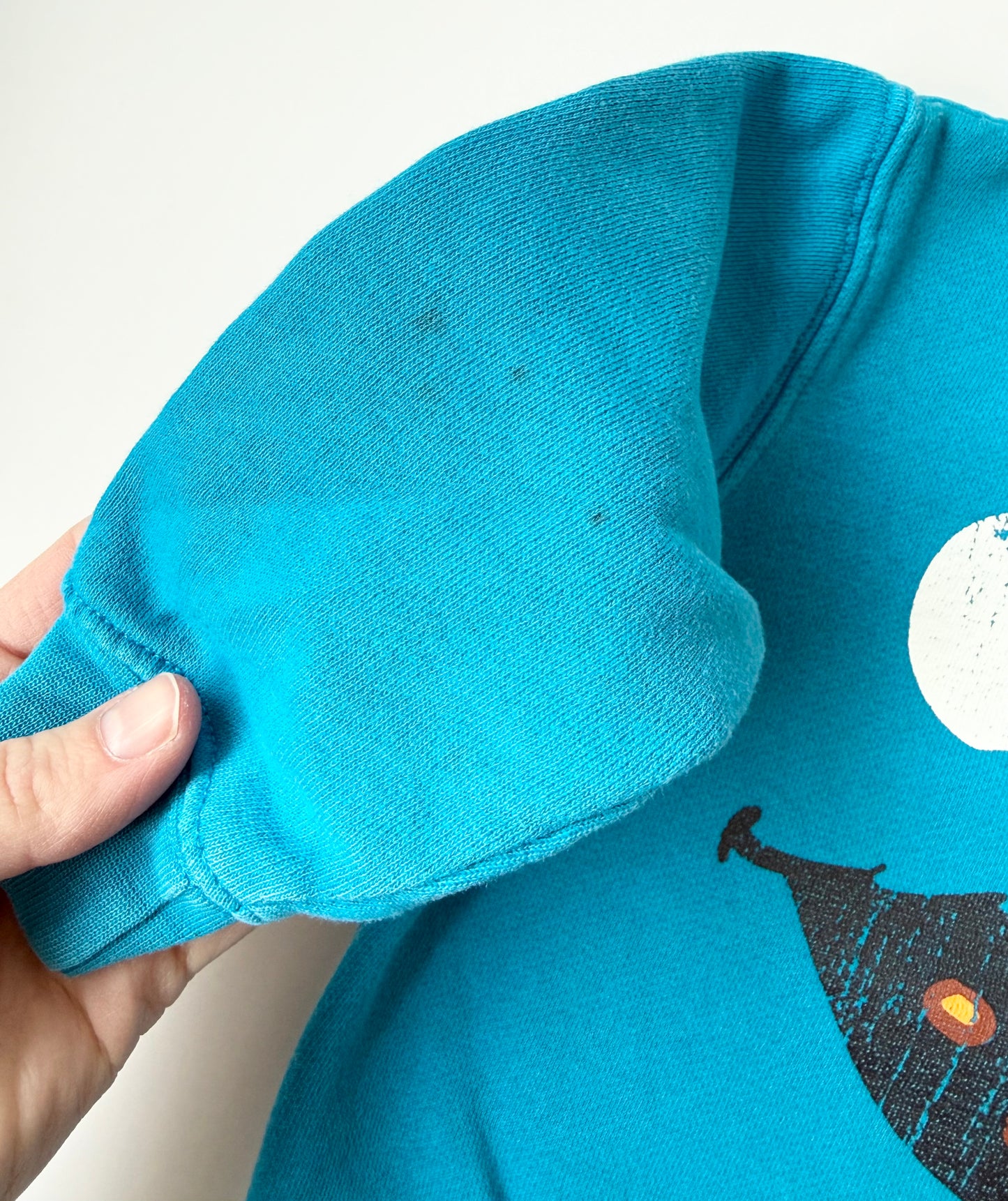 Sears Sesame Street Blue Cookie Monster Sweater (24 Months)
