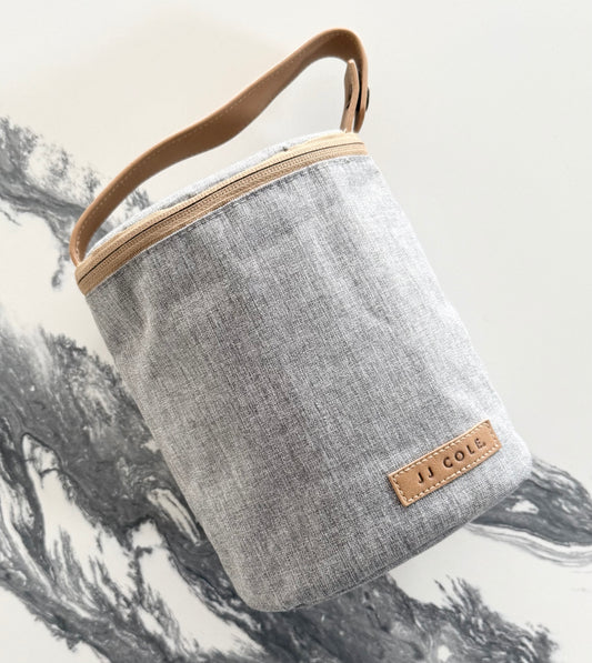 JJ Cole Bottle Cooler Bag in Heather Grey