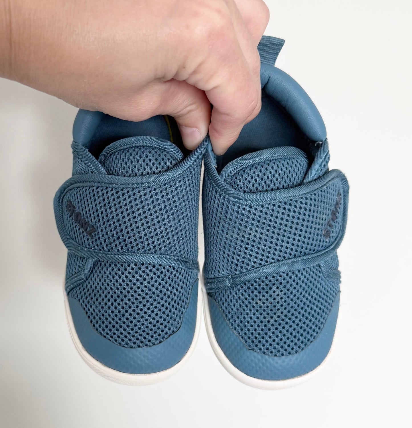 Stonz Blue Cruiser Velcro Sneakers - Toddler (7)