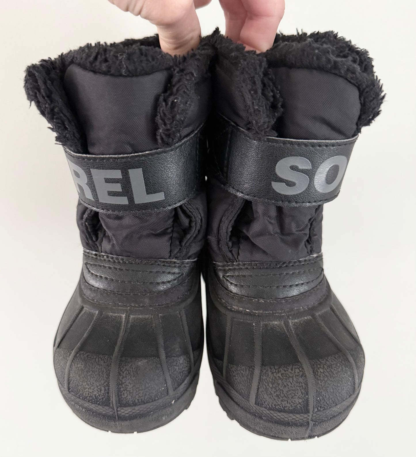 Sorel Black Snow Commander Winter Boots (6)