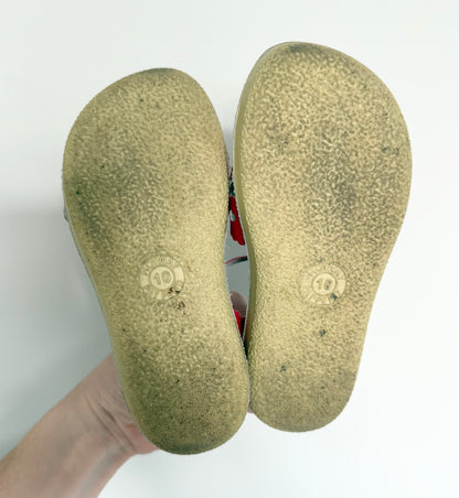 Salt Water Sweetheart Sandals - Red (10)