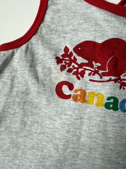 Roots Grey & Rainbow Tank Dress (18-24 Months)