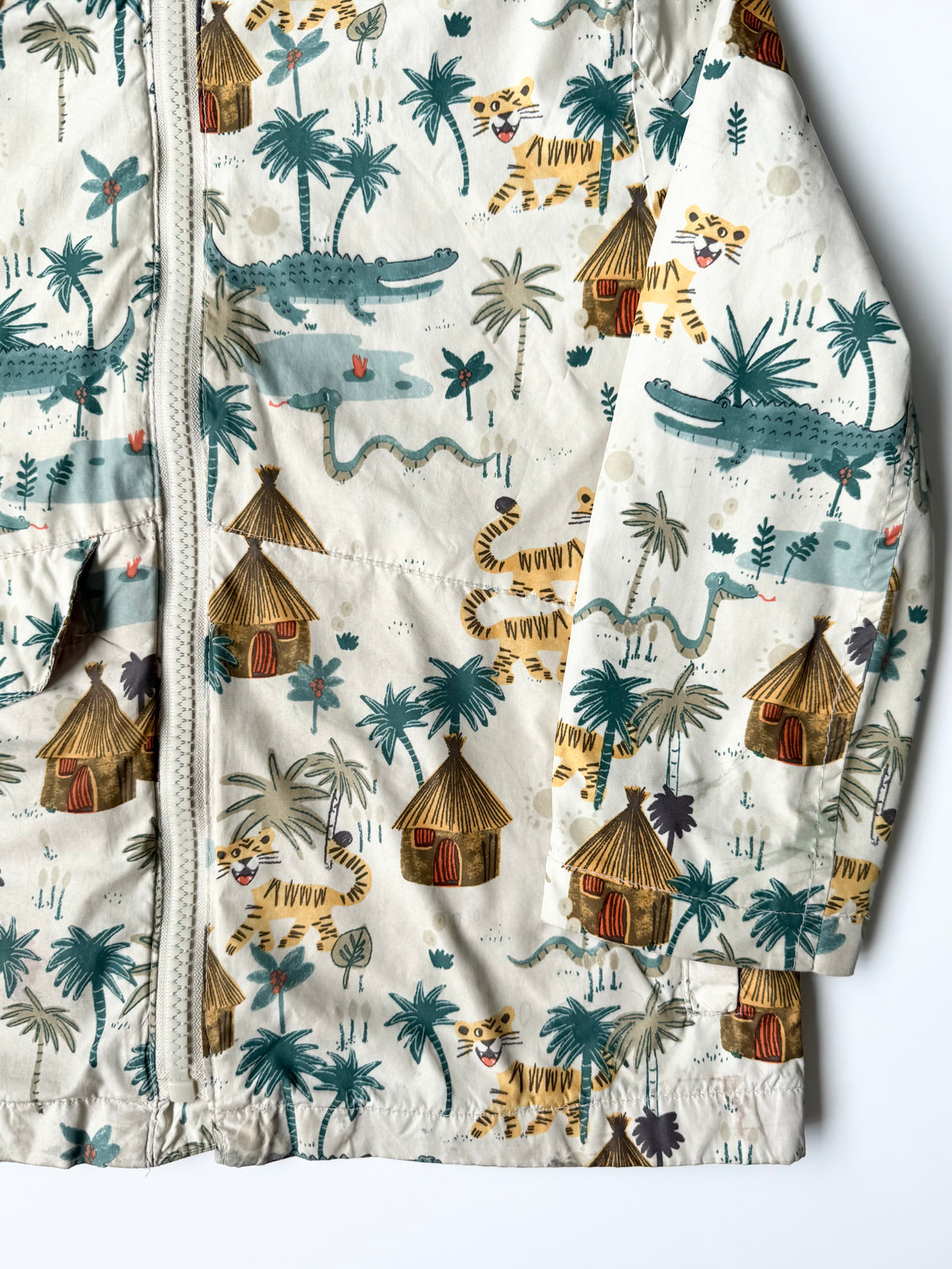 Zara Tan Safari Windbreaker Jacket (2-3 Years)