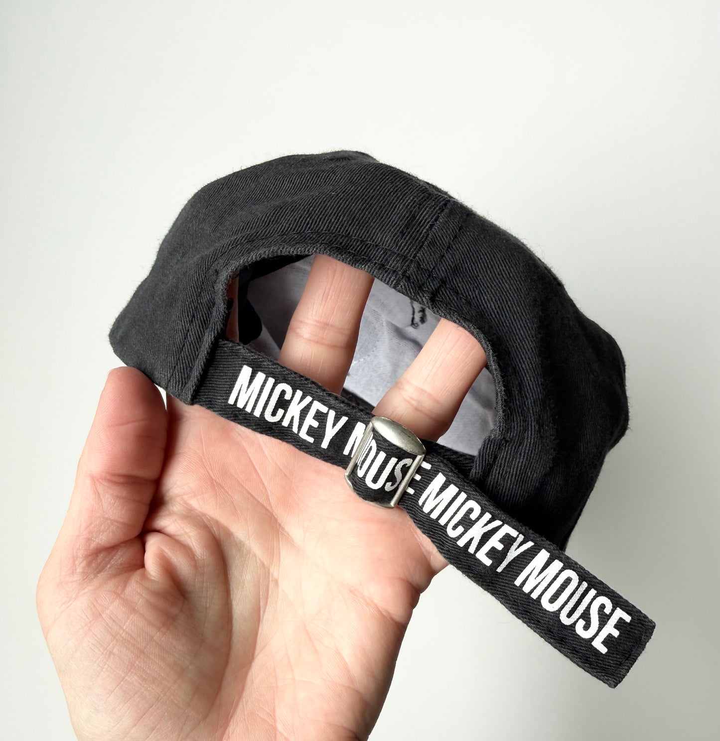 Disney Black Mickey Mouse Baseball Cap (6-8 Years)