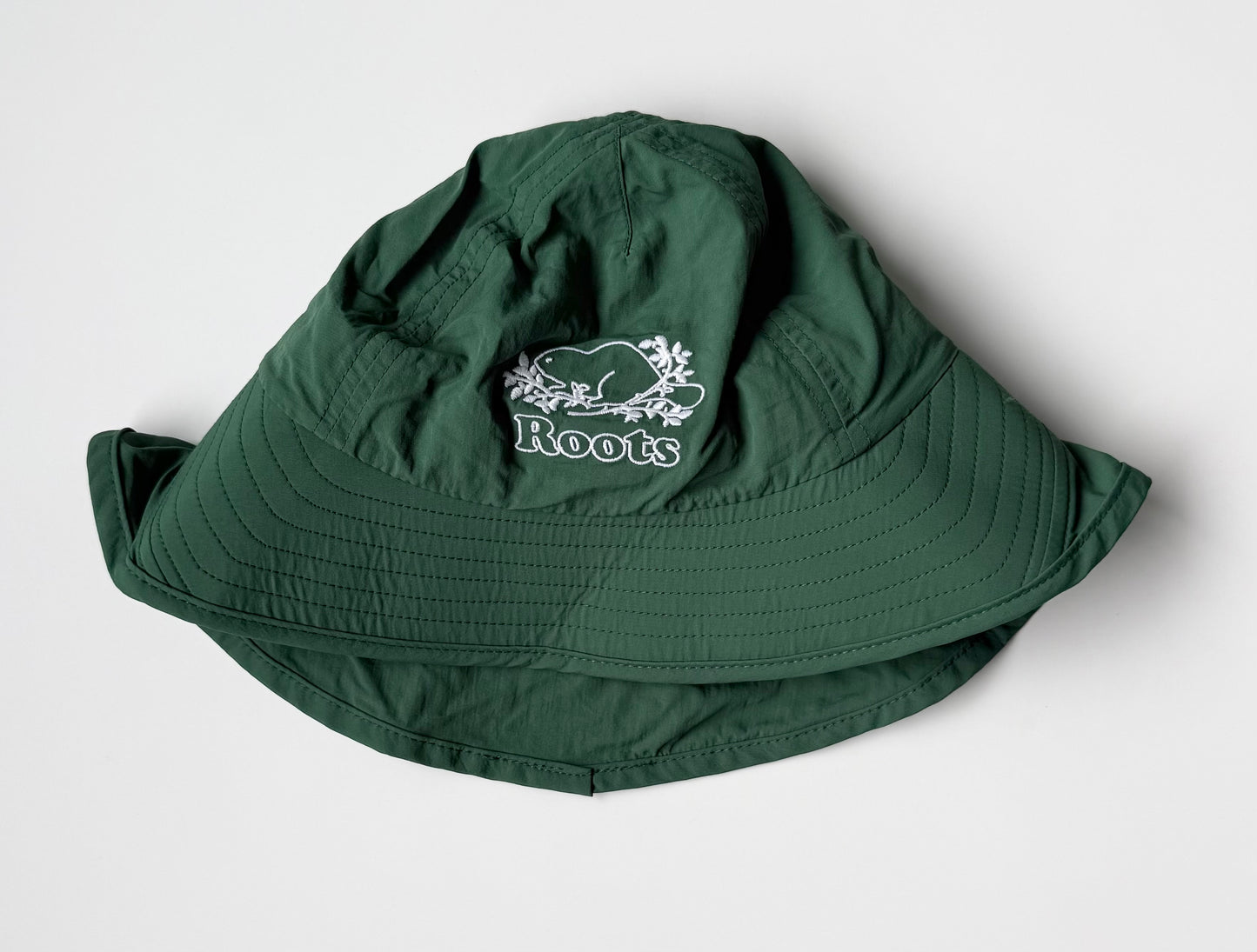 Roots Kids Dark Green Sun Hat (52CM)