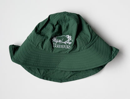Roots Kids Dark Green Sun Hat (52CM)