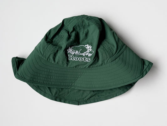 Roots Kids Dark Green Sun Hat (52CM)