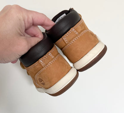Timberland Light Brown Velcro High Top Track Boot (6)