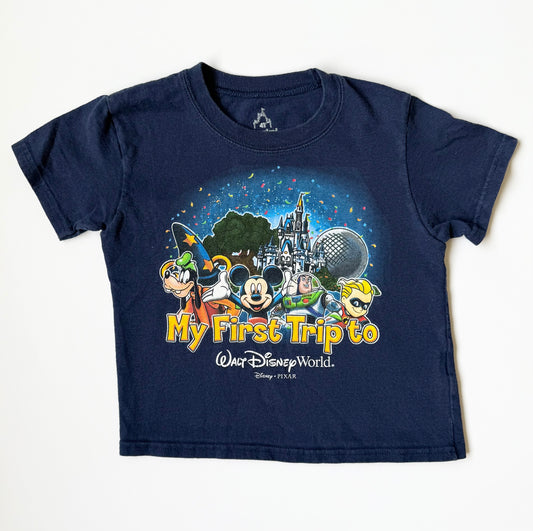 Disneyland Navy “My First Trip” T-Shirt (4T)