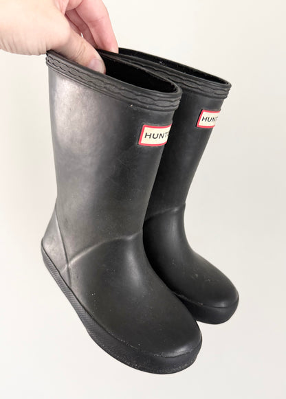 Hunter Black Rubber Boots (9)