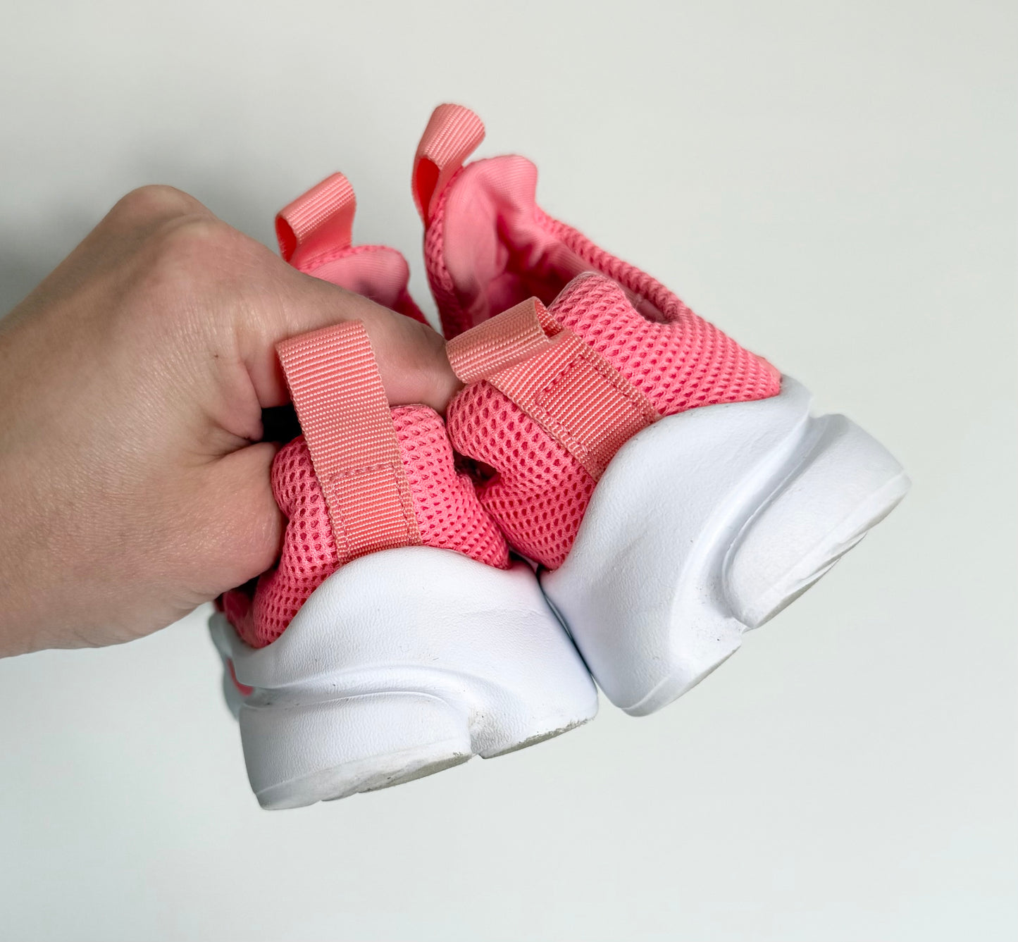 Nike Kids Presto Extreme Coral Pink Slip On Sneakers (10)
