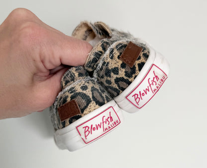 Blowfish Malibu Cheetah Slip On Stretch Lace Sneakers (9)