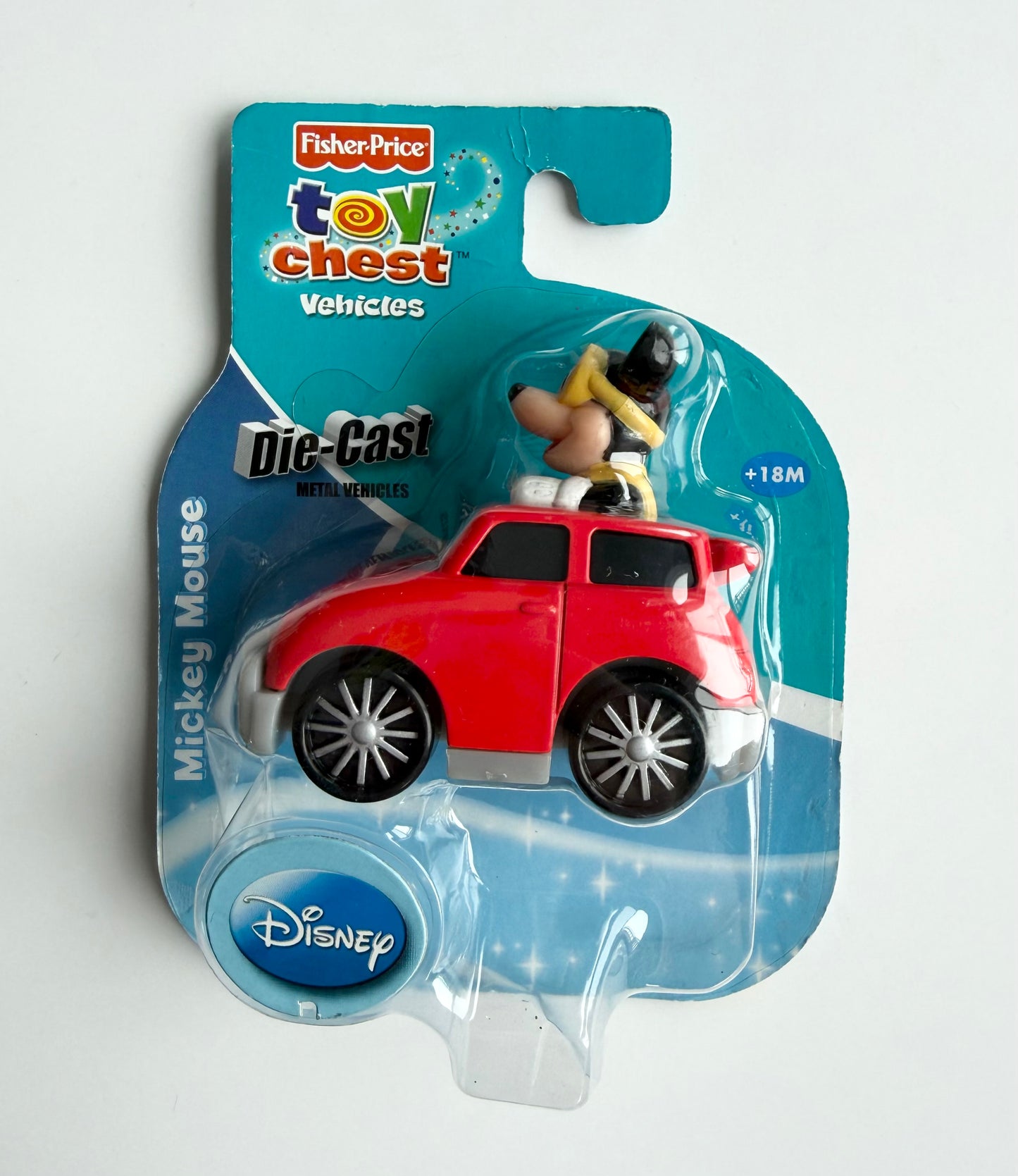 Fisher-Price Disney Toy Chest Vehicles Mickey Mouse Car - New