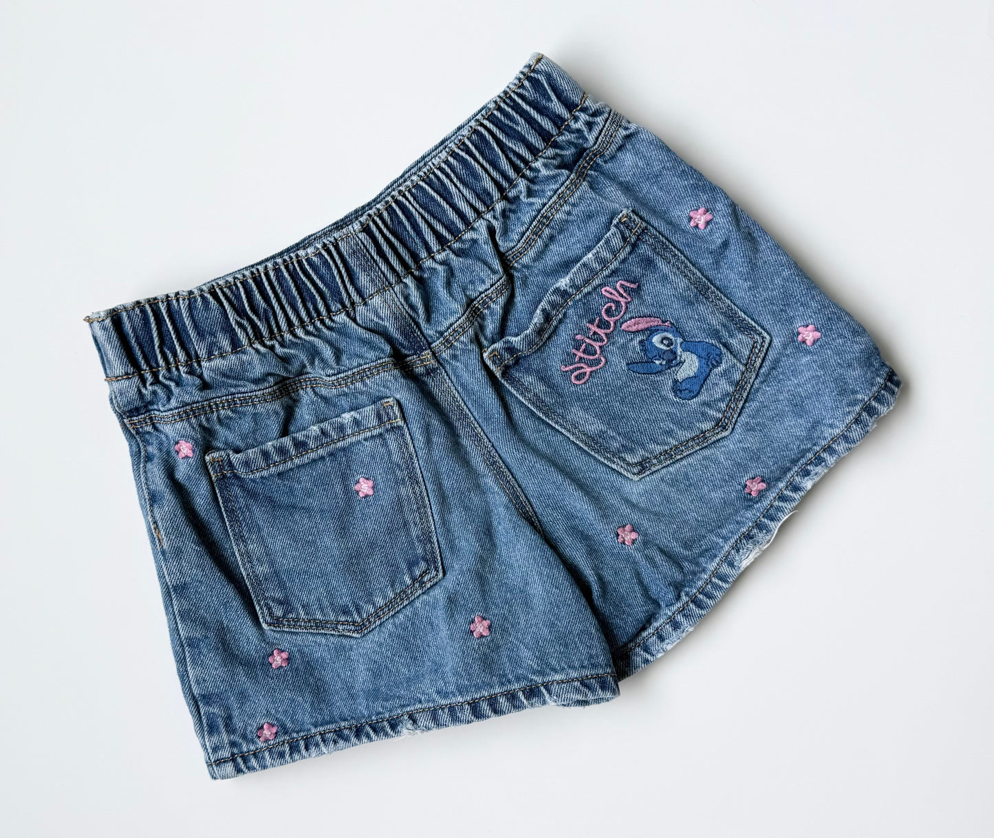 Zara x Disney Lilo & Stitch Jean Stitch Skort (5 Years)