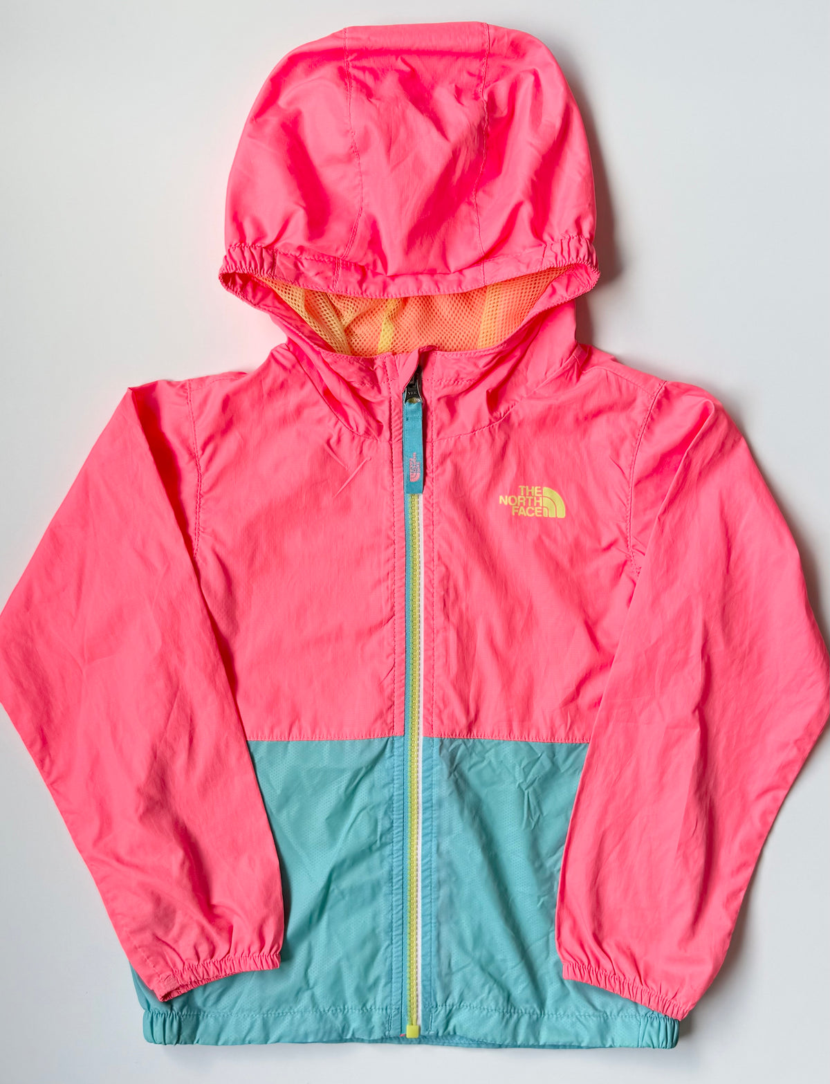 The North Face Bright Pink & Blue Windbreaker (5 Years)