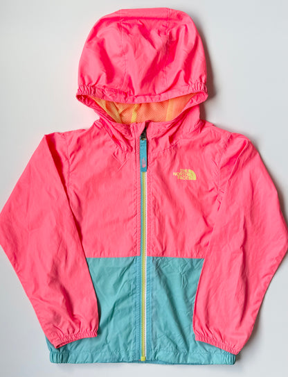 The North Face Bright Pink & Blue Windbreaker (5 Years)