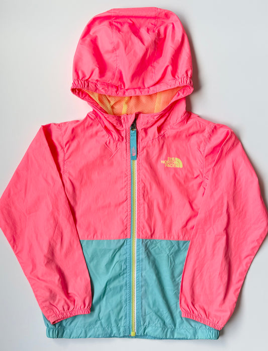 The North Face Bright Pink & Blue Windbreaker (5 Years)