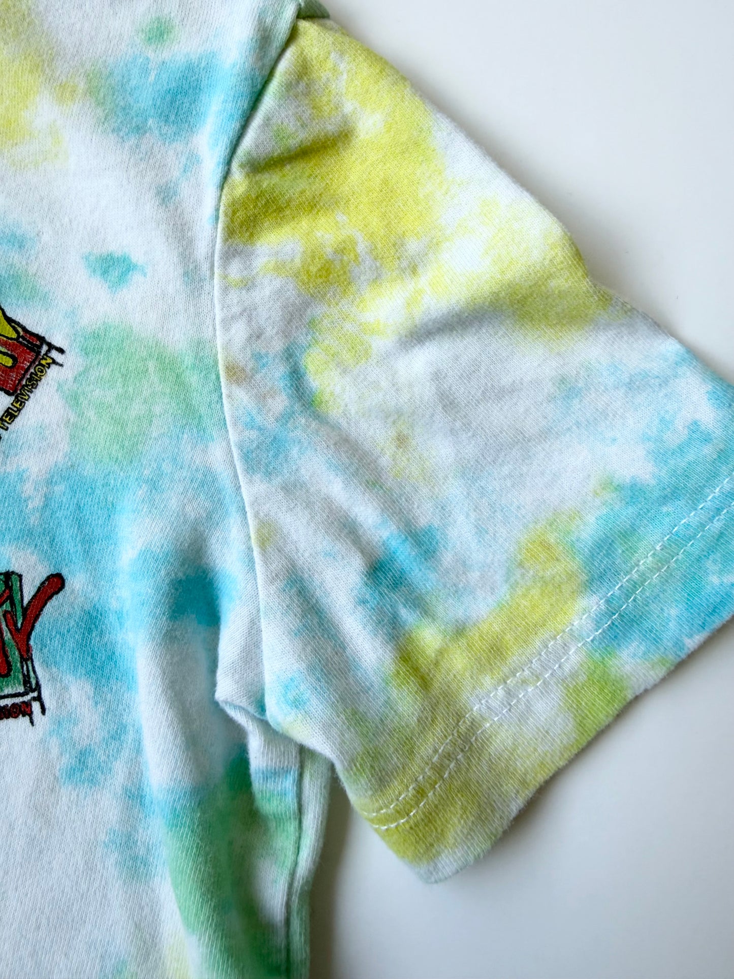 MTV Yellow & Blue Tie Dye T-Shirt (2T)