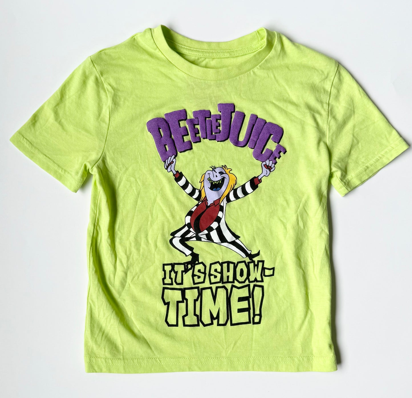 Beetlejuice Neon “It’s Show Time!” T-Shirt (5 Years)