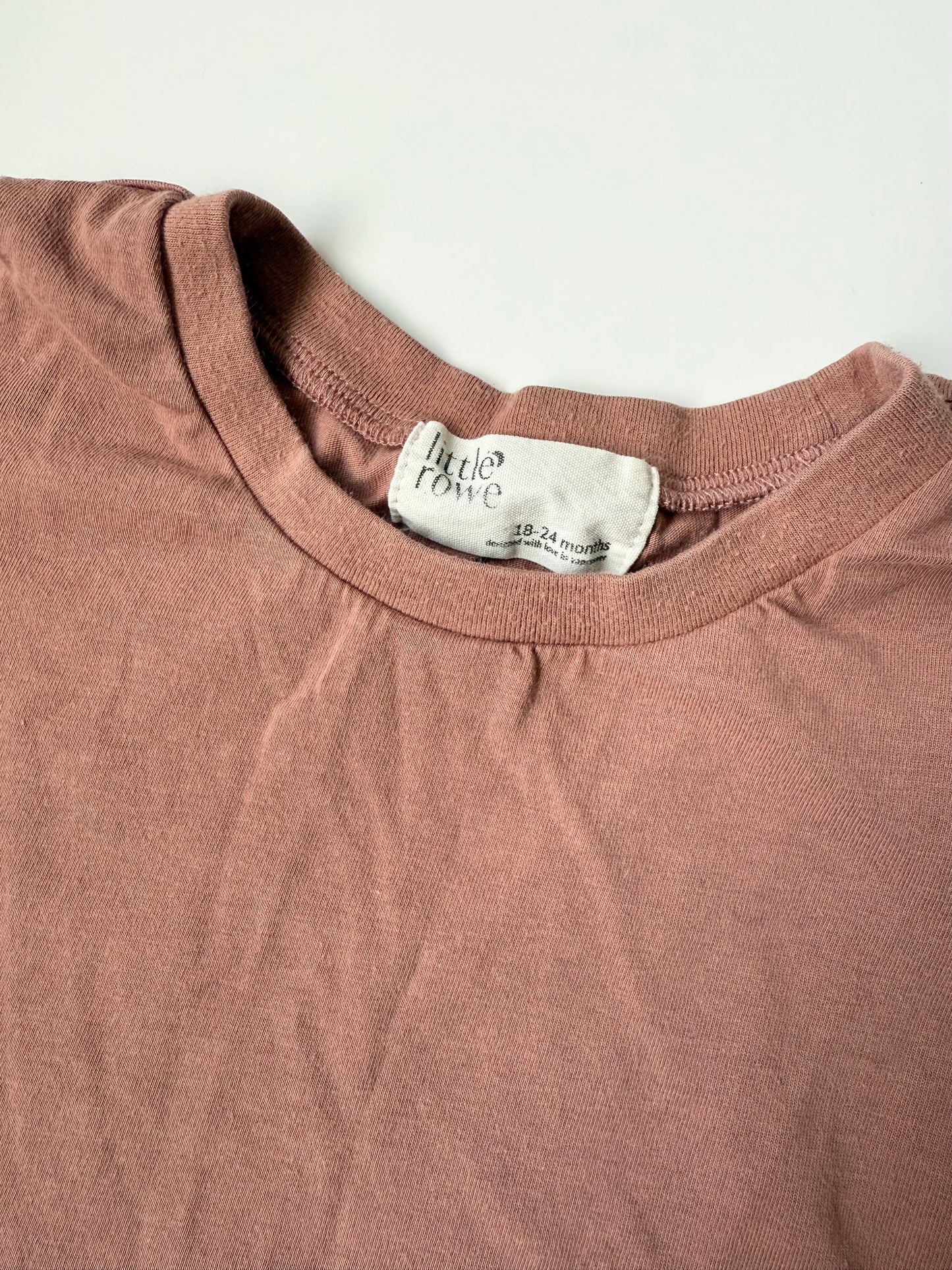 Little Rowe Brown T-Shirt (18-24 Months)